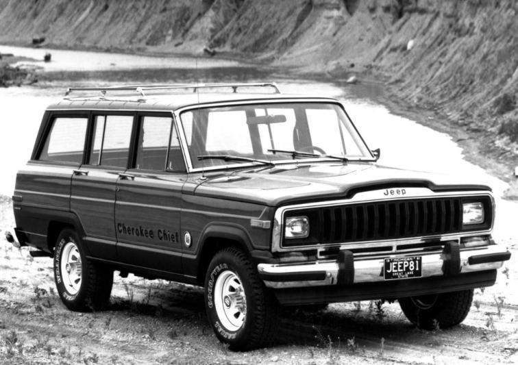 The Jeep Cherokee was introduced in 1974