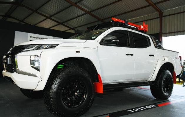 Arctic Trucks does its work on the Mitsubishi Montero Sport